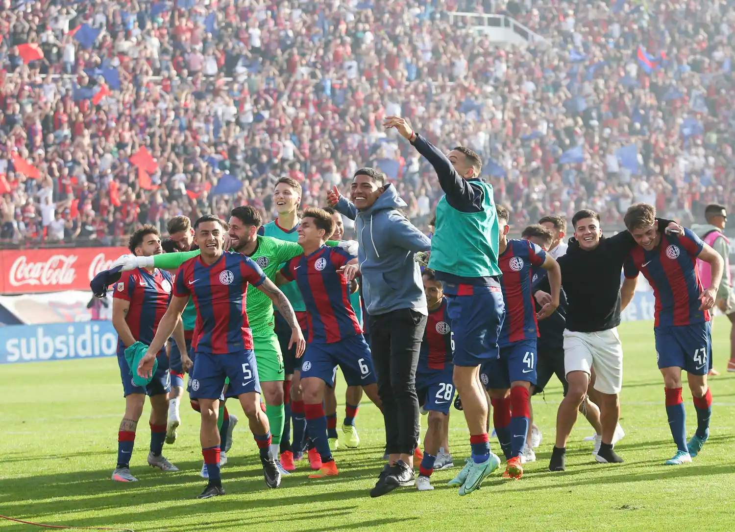 Alborozado festejo de San Lorenzo.