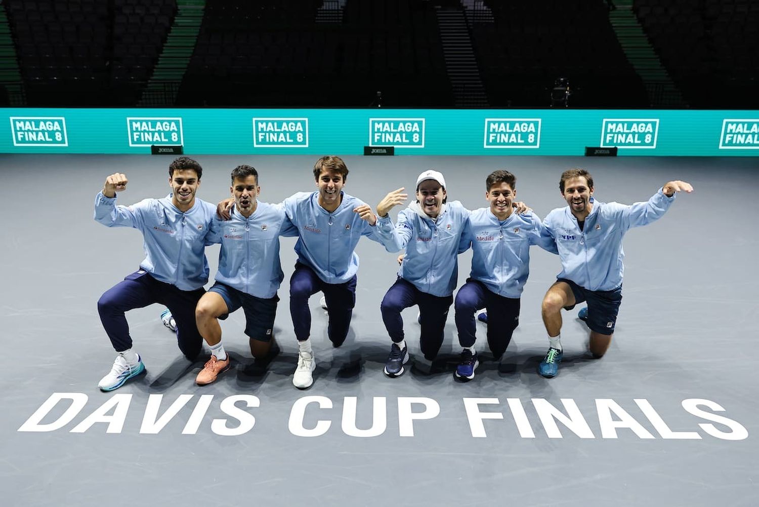 Por la Copa Davis, Argentina se medirá con Italia