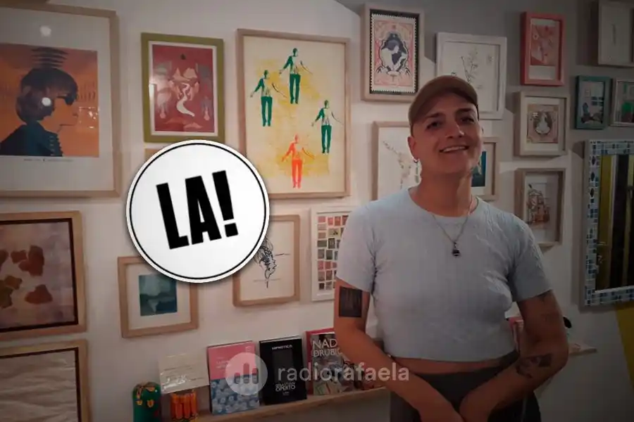 Conocé “La!”, el espacio rafaelino marcado por el arte: "Decidí jugármelo por lo artístico, que es lo que más me gusta"