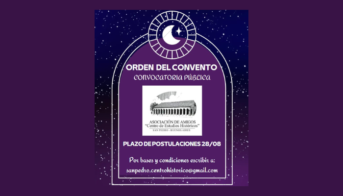 A quién postular para el premio “La Orden del Convento”