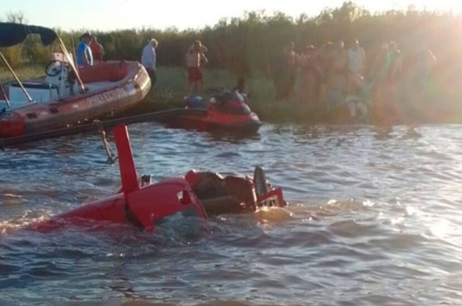 Gustavo Degliantoni, quien piloteaba el avión, falleció al momento del accidente