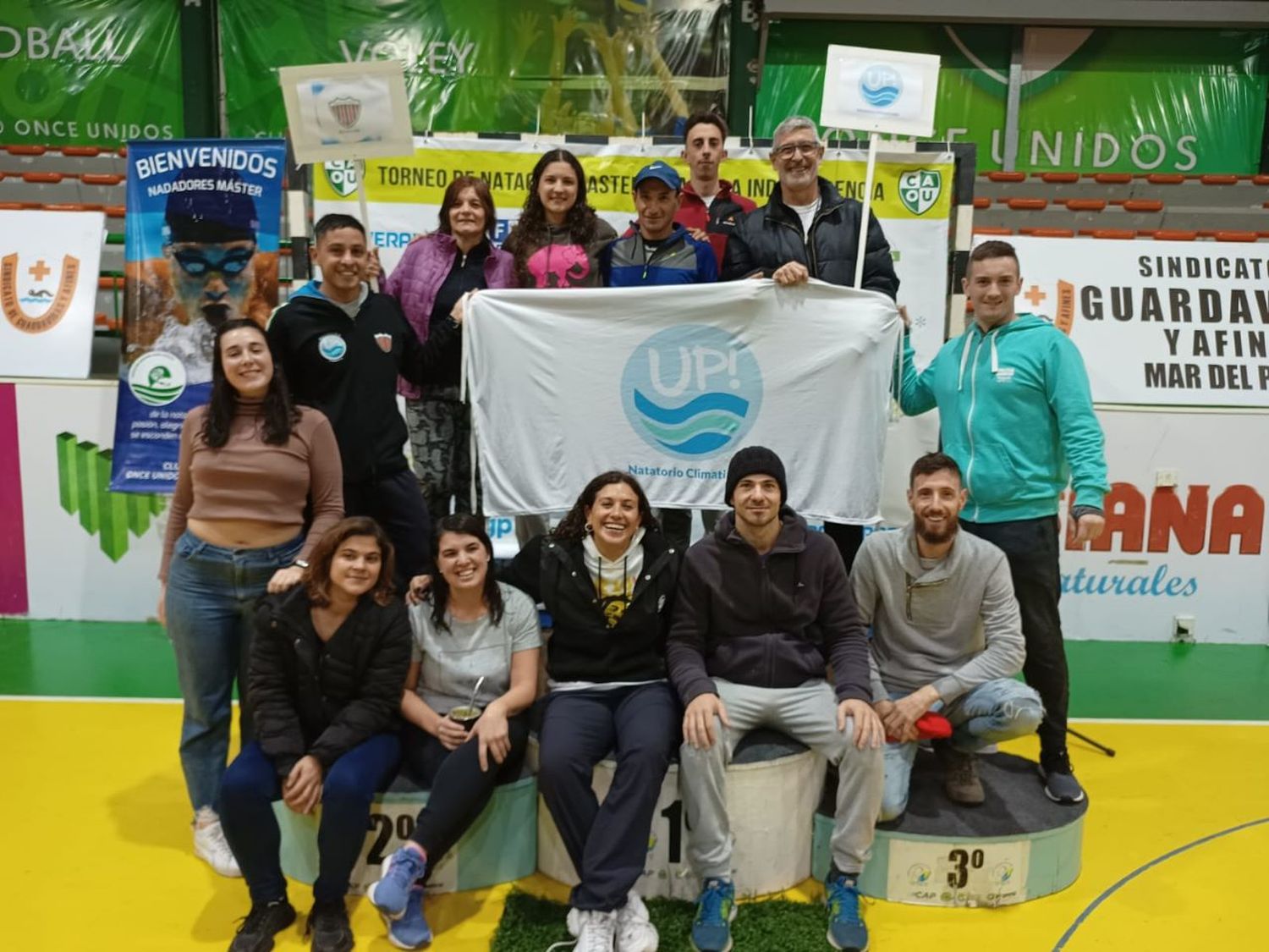 Unión compitió en Mar del Plata.