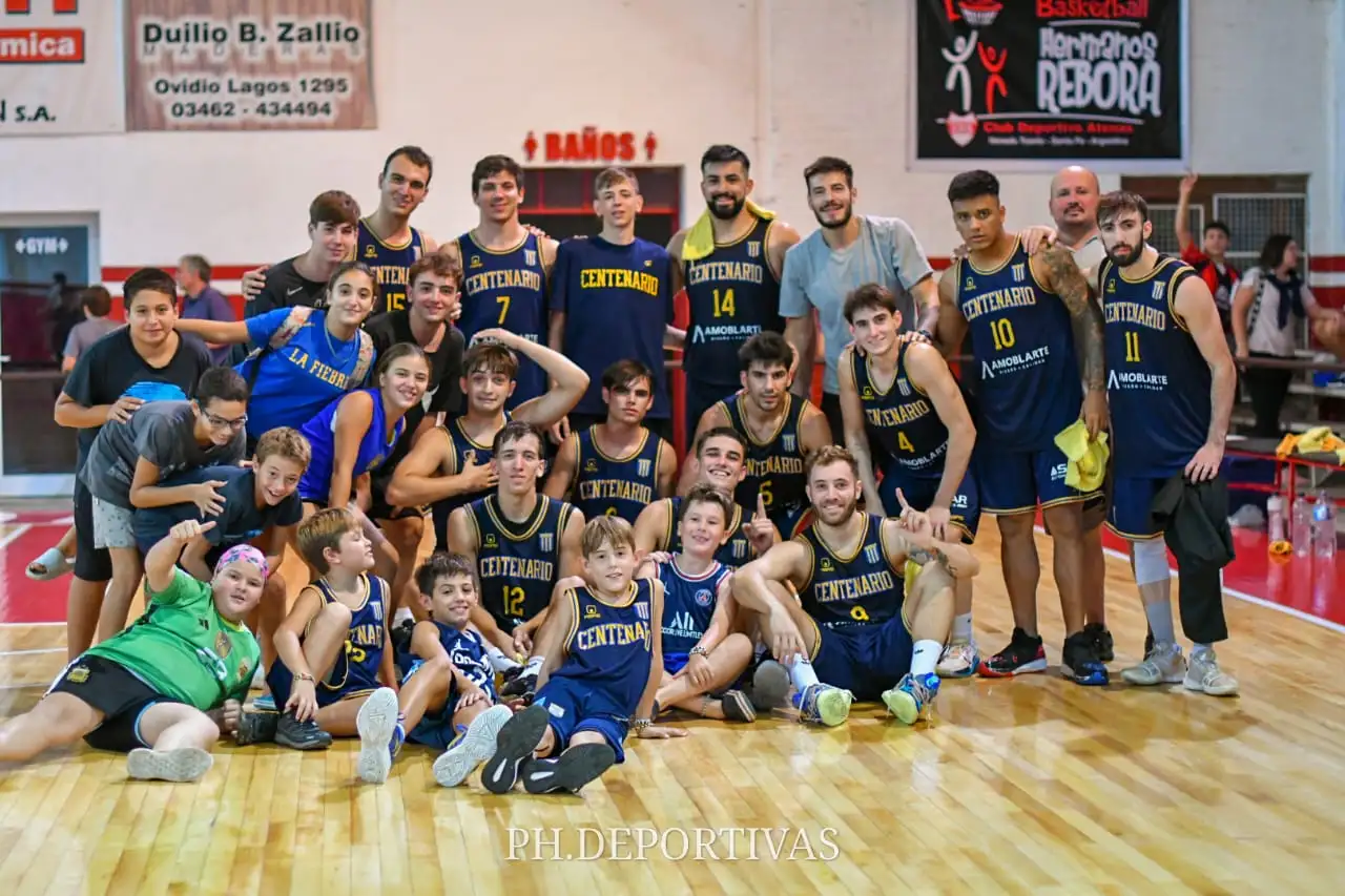 Centenario derrotó con contundencia al juvenil Deportivo Atenas