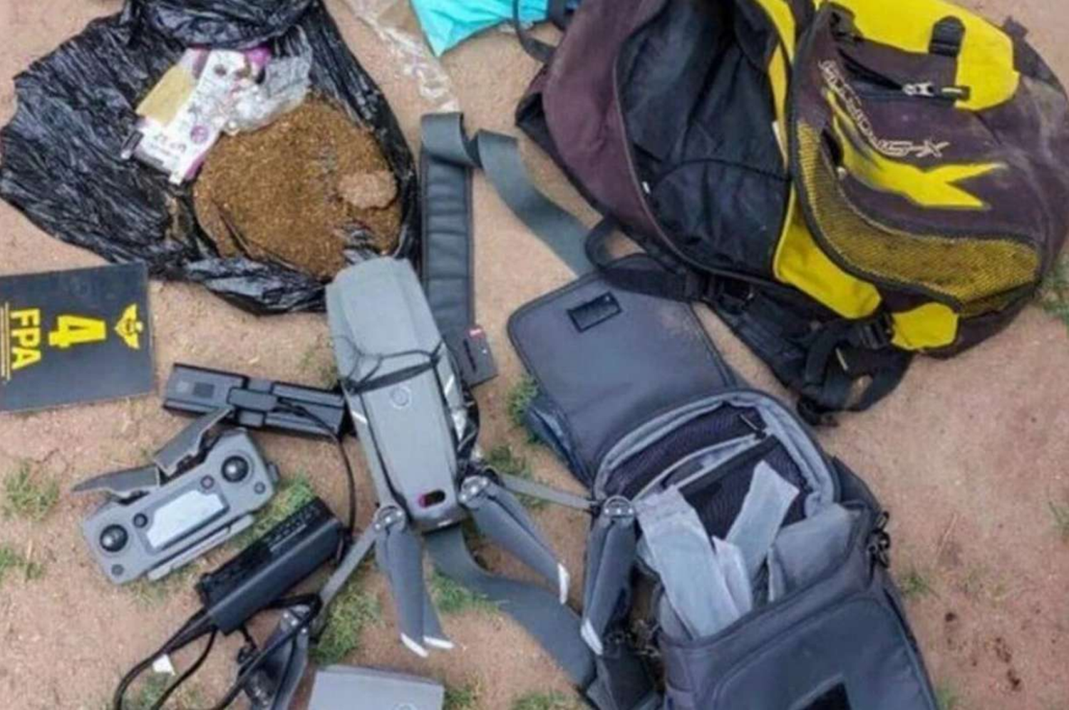 Usaban un drone para meter droga en la cárcel de Cruz del Eje