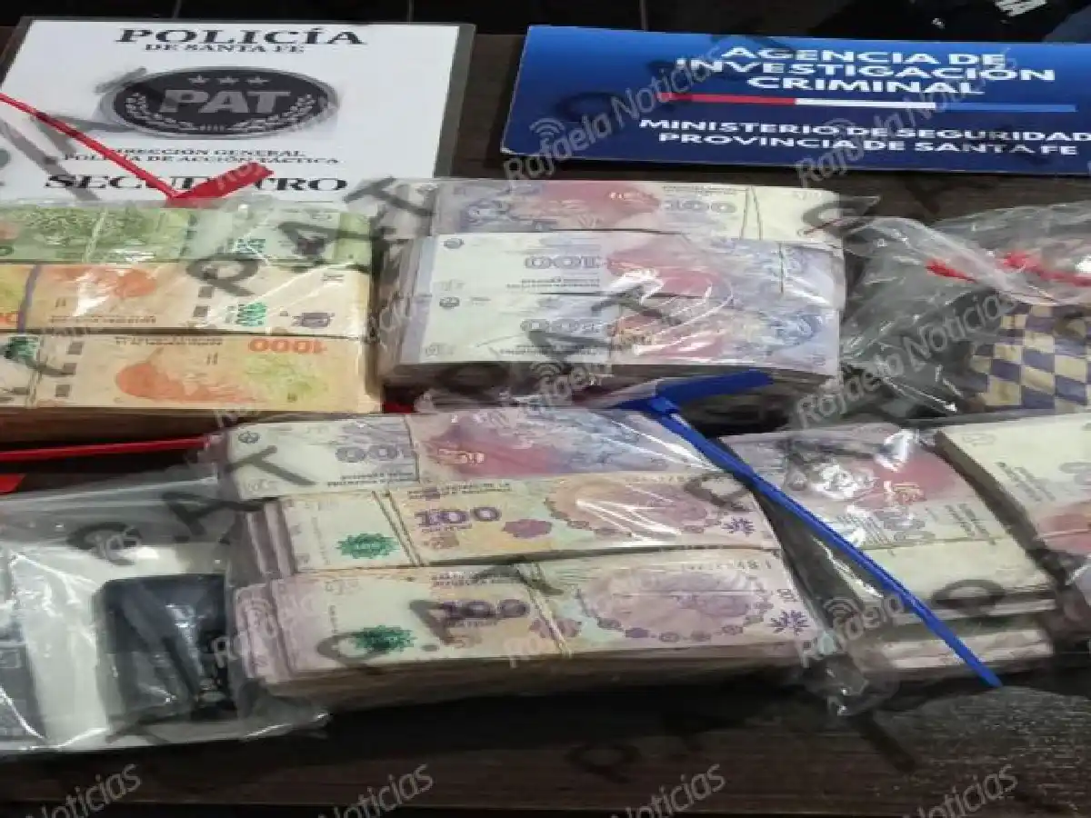 Frontera: una detenida y el secuestro de más de un millón de pesos y una Hilux