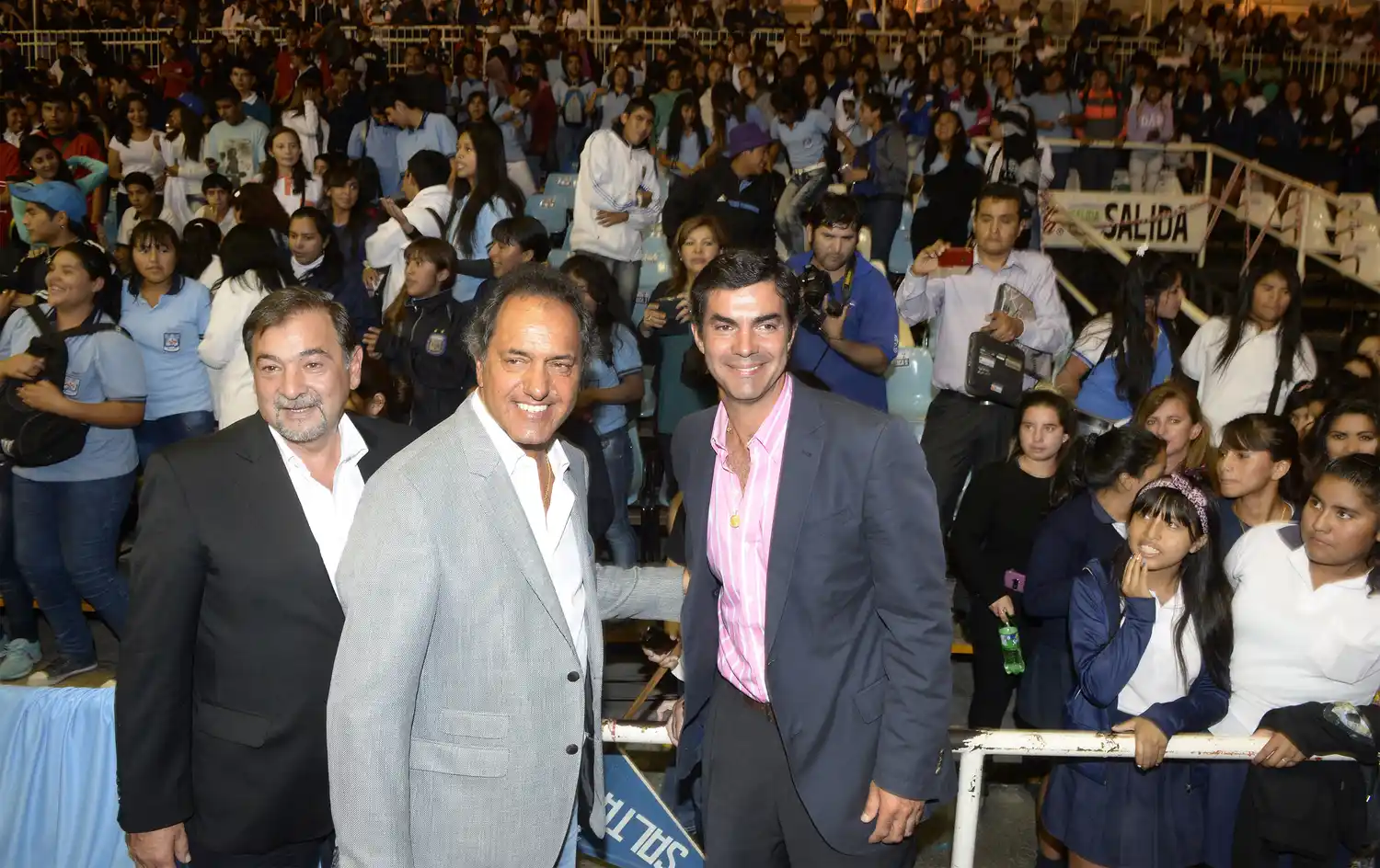 Scioli visitó a su par de Salta, Juan Manuel Urtubey