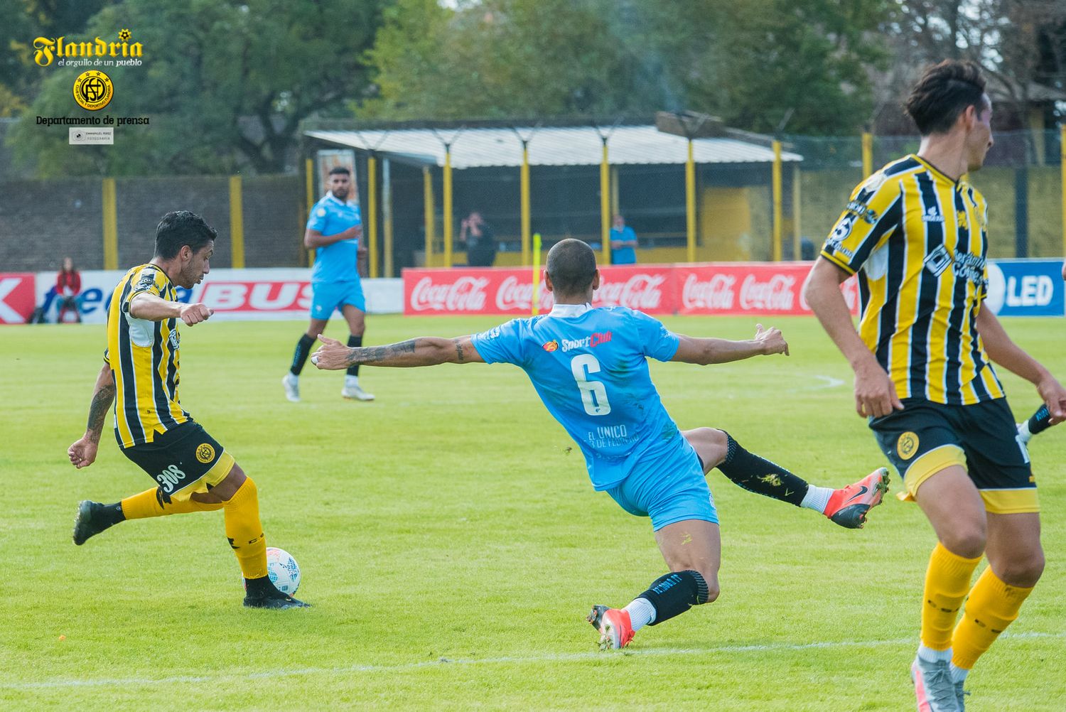 B Metropolitana: Flandria bajó al puntero con un gol “a lo Messi” de Matías Nouet y pelea arriba