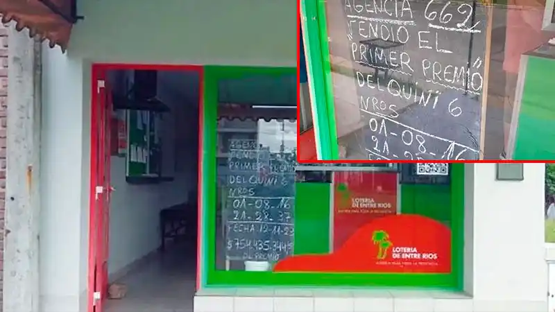 Apareció el joven entrerriano ganador del Quini 6: de dónde es y cuántos millones se llevó