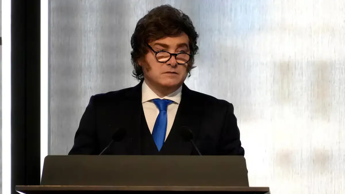 El presidente Javier Milei.