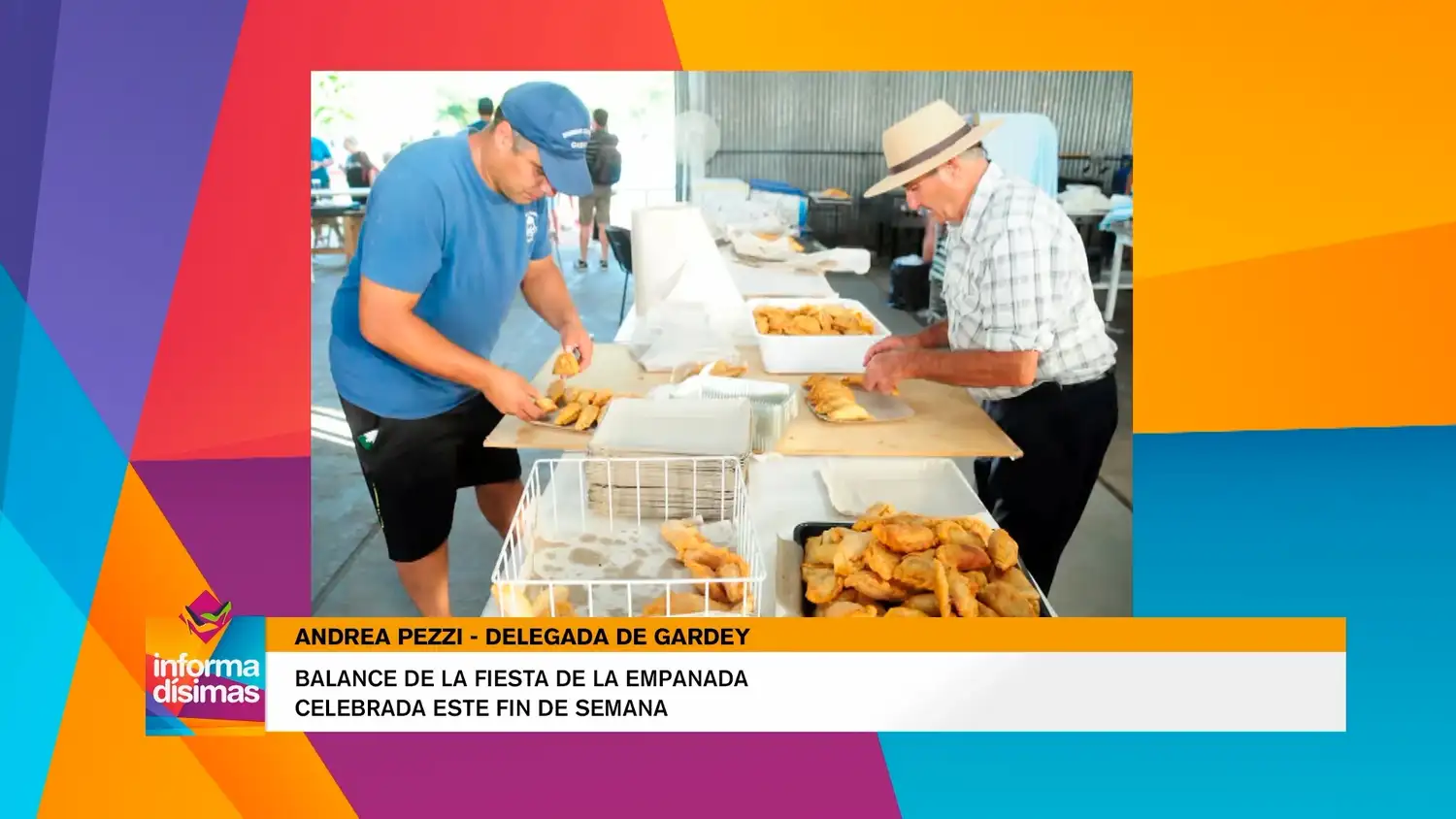 Balance de la "Fiesta de la empanada" celebrada este fin de semana