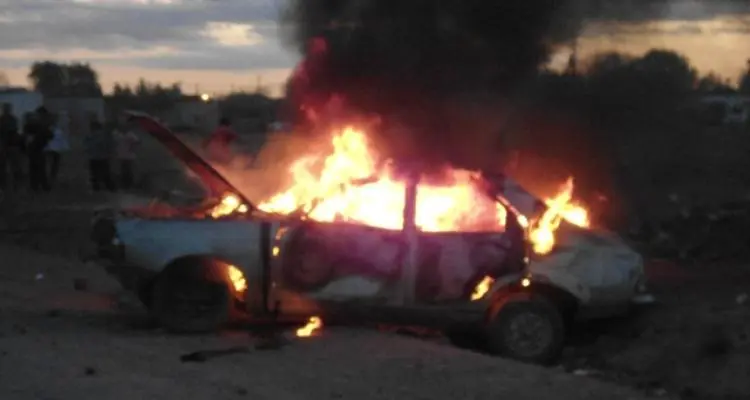 Incendiaron el automóvil que atropelló a Irma Aguirre
