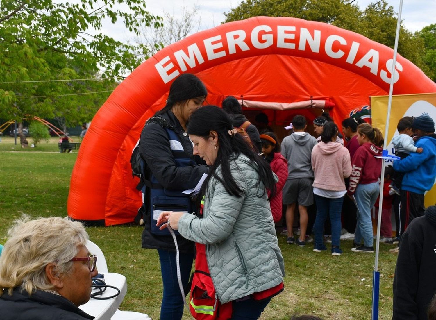 Operativo territorial de salud en La Bianca