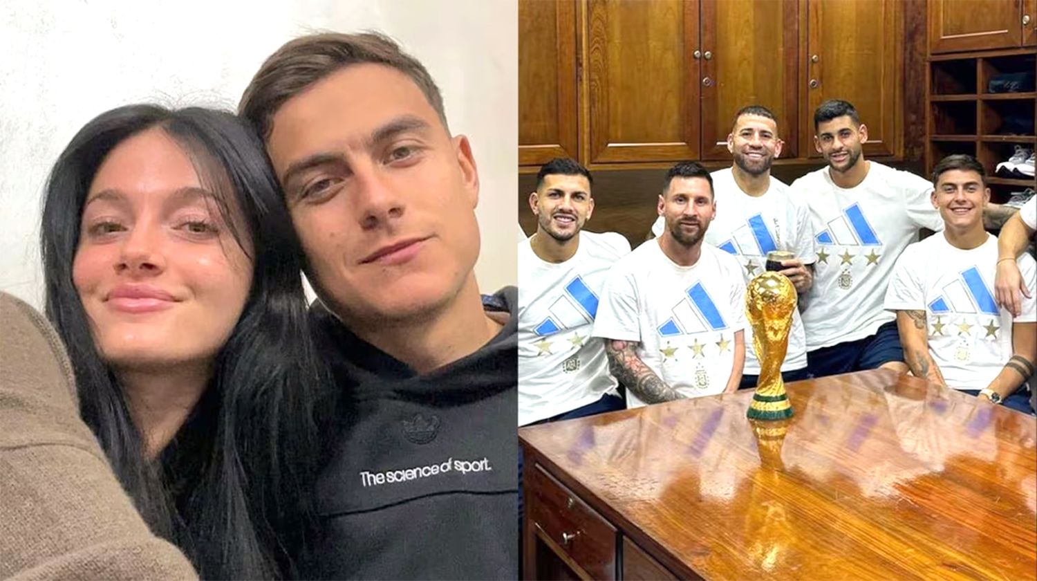Se conoció la lista de jugadores de la selección argentina que irán a la boda de Oriana Sabatini y Dybala (Foto: Instagram/paulodybala)
