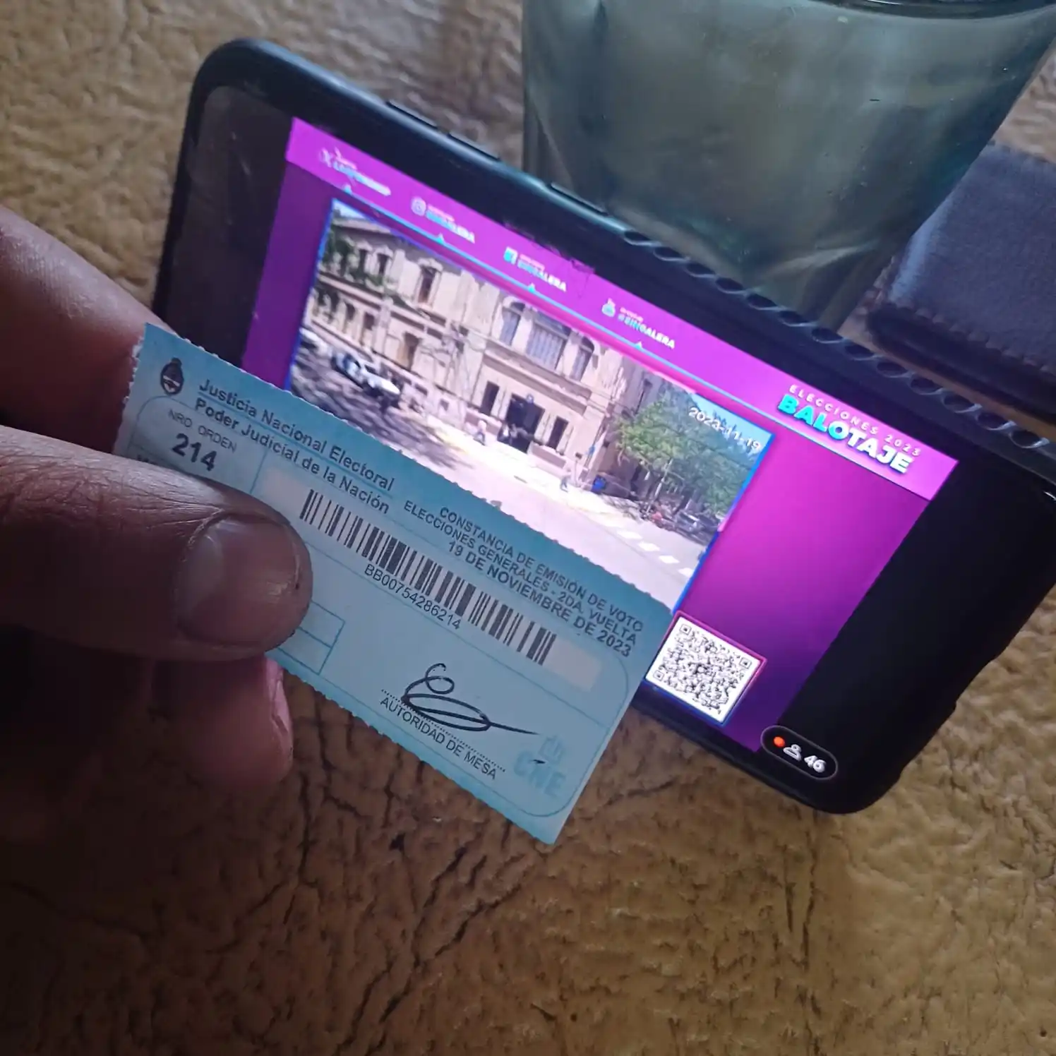 Jorge nos está mirando