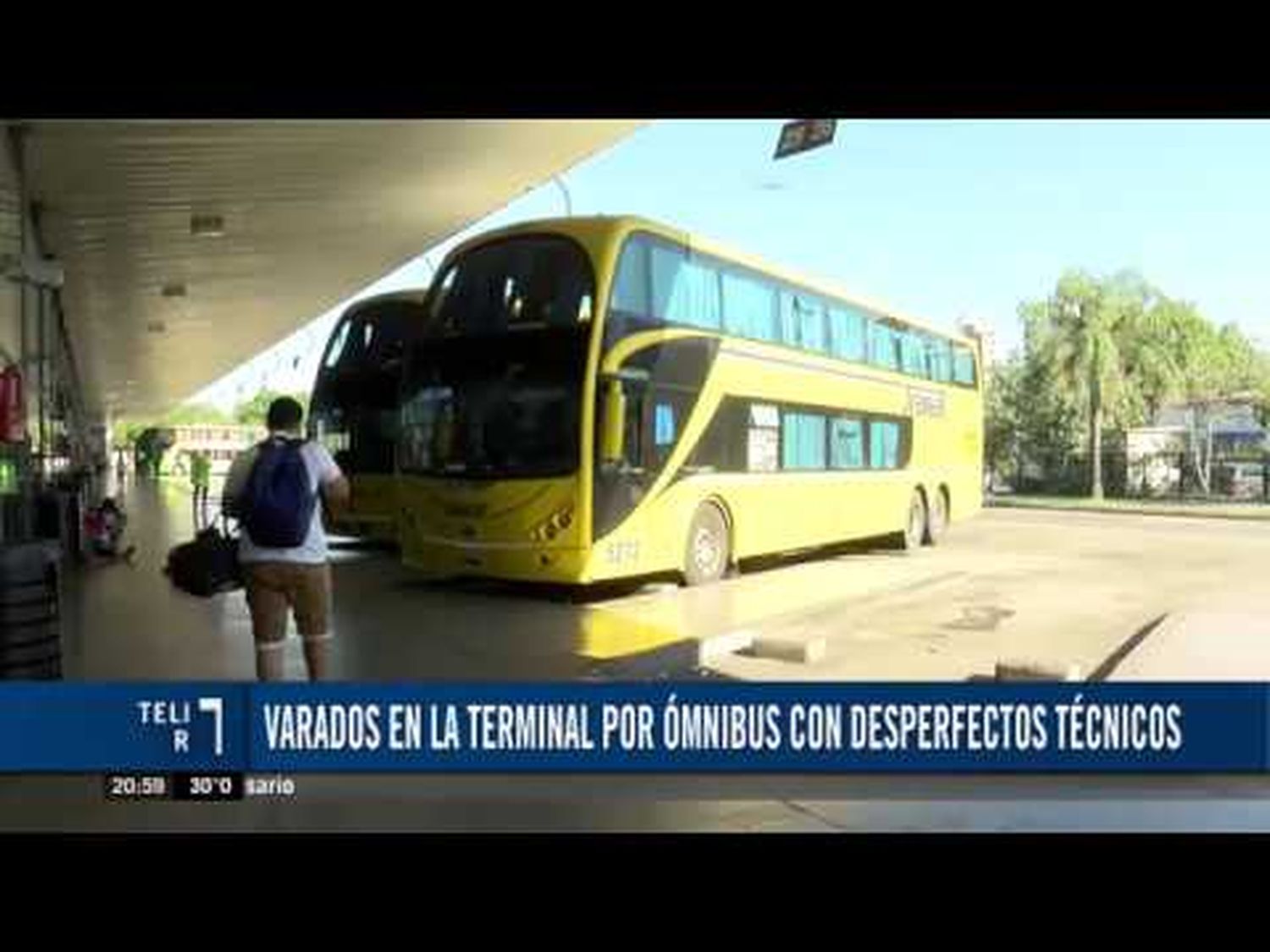 Rosario: Dos micros de larga distancia no pasaron los controles