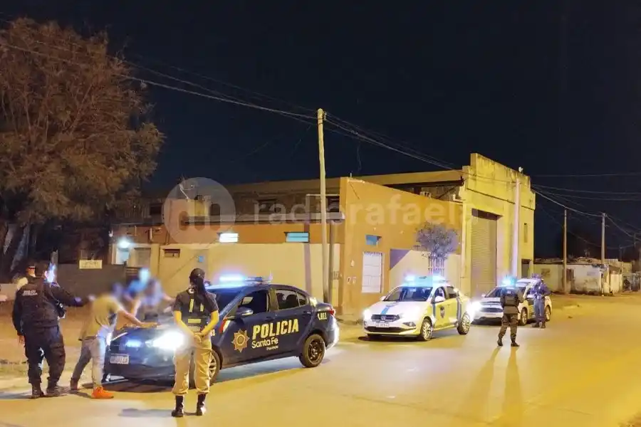 Importante operativo coordinado entre distintas fuerzas en el Norte de la ciudad