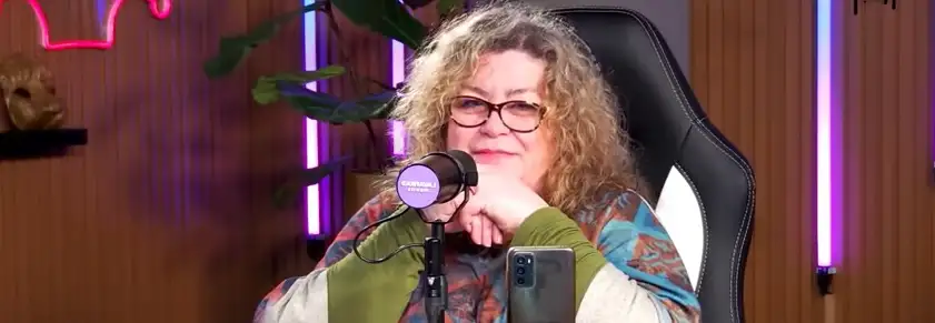 Ivy Cángaro, en el programa Data Clave, donde destapó la denuncia de corrupción que sacude al gobierno nacional.