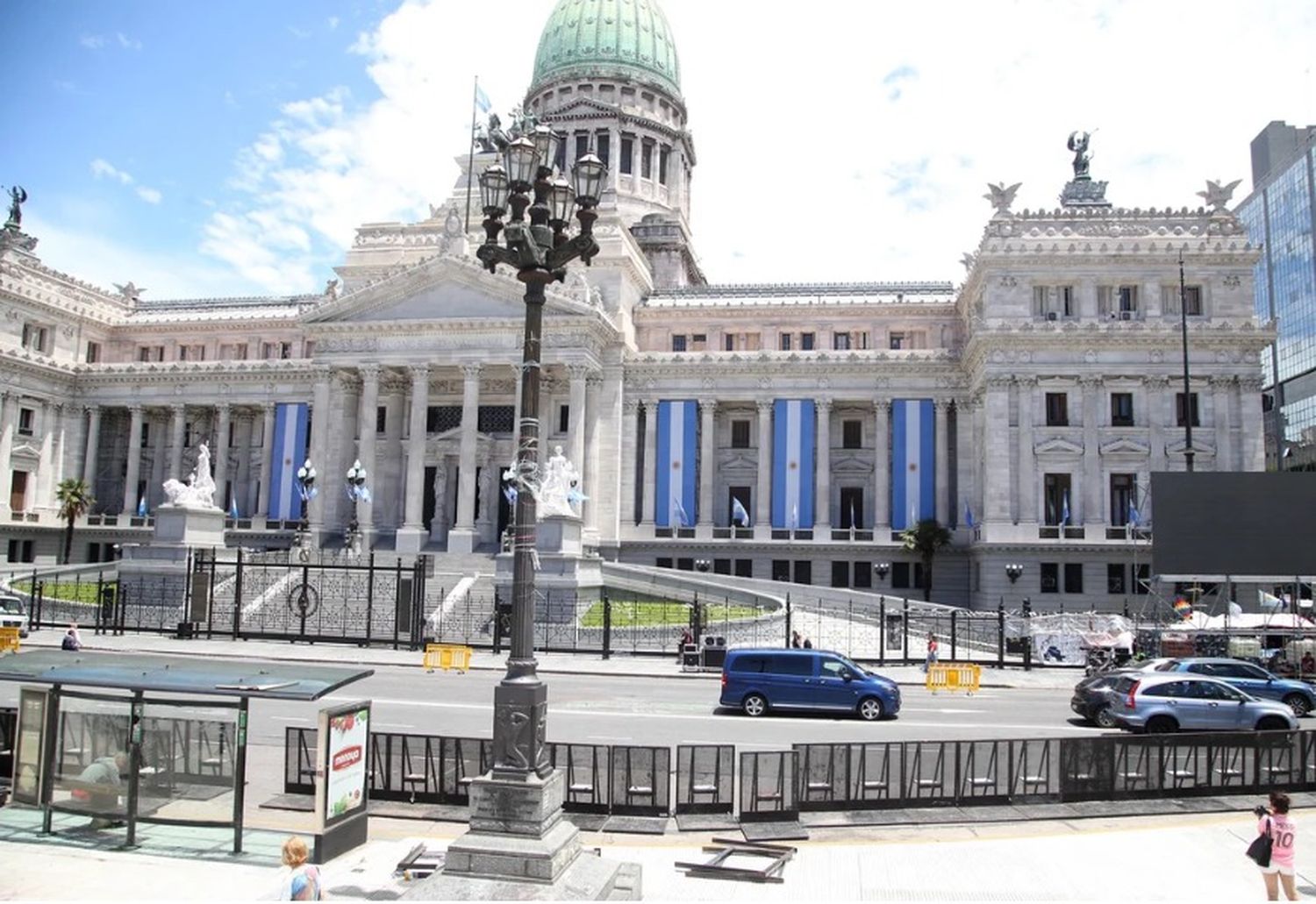 Javier Milei jura hoy en el Congreso. Foto: Noticias Argentinas (Damián Dopacio)