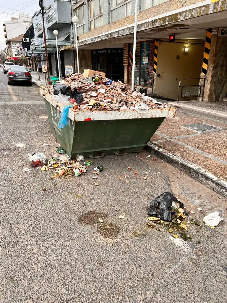 Basura en el centro