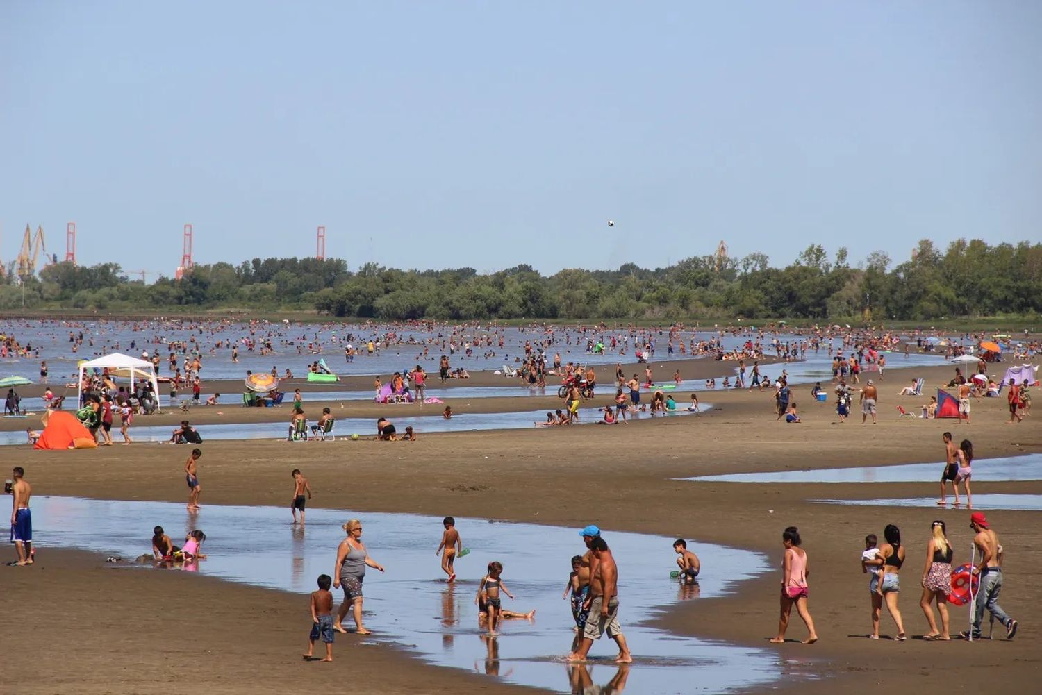 Costa de Punta Lara.