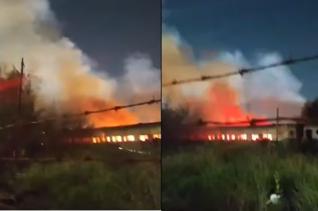 Incendio vagones