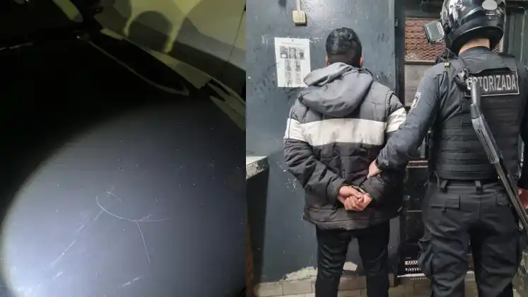 Detuvieron a un cuidacoches que rayó un auto tras exigir dinero para estacionar.