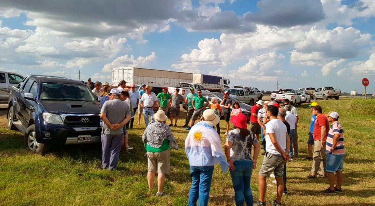 Comenzó el cese de comercialización con rebelión fiscal en la zona de San Lorenzo