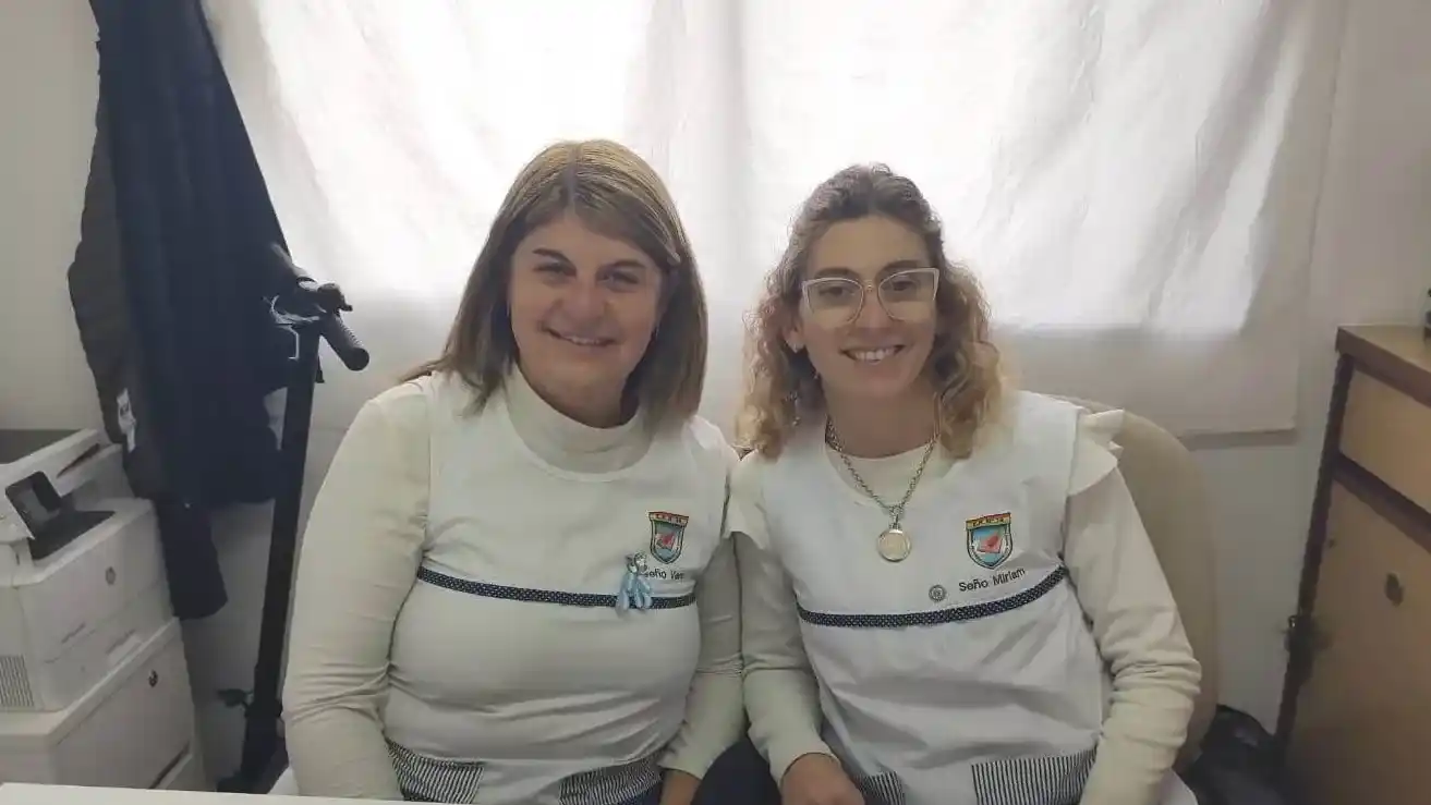 Las docentes Verónica Solans y Miriam Celorrio dialogaron con La Voz del Pueblo