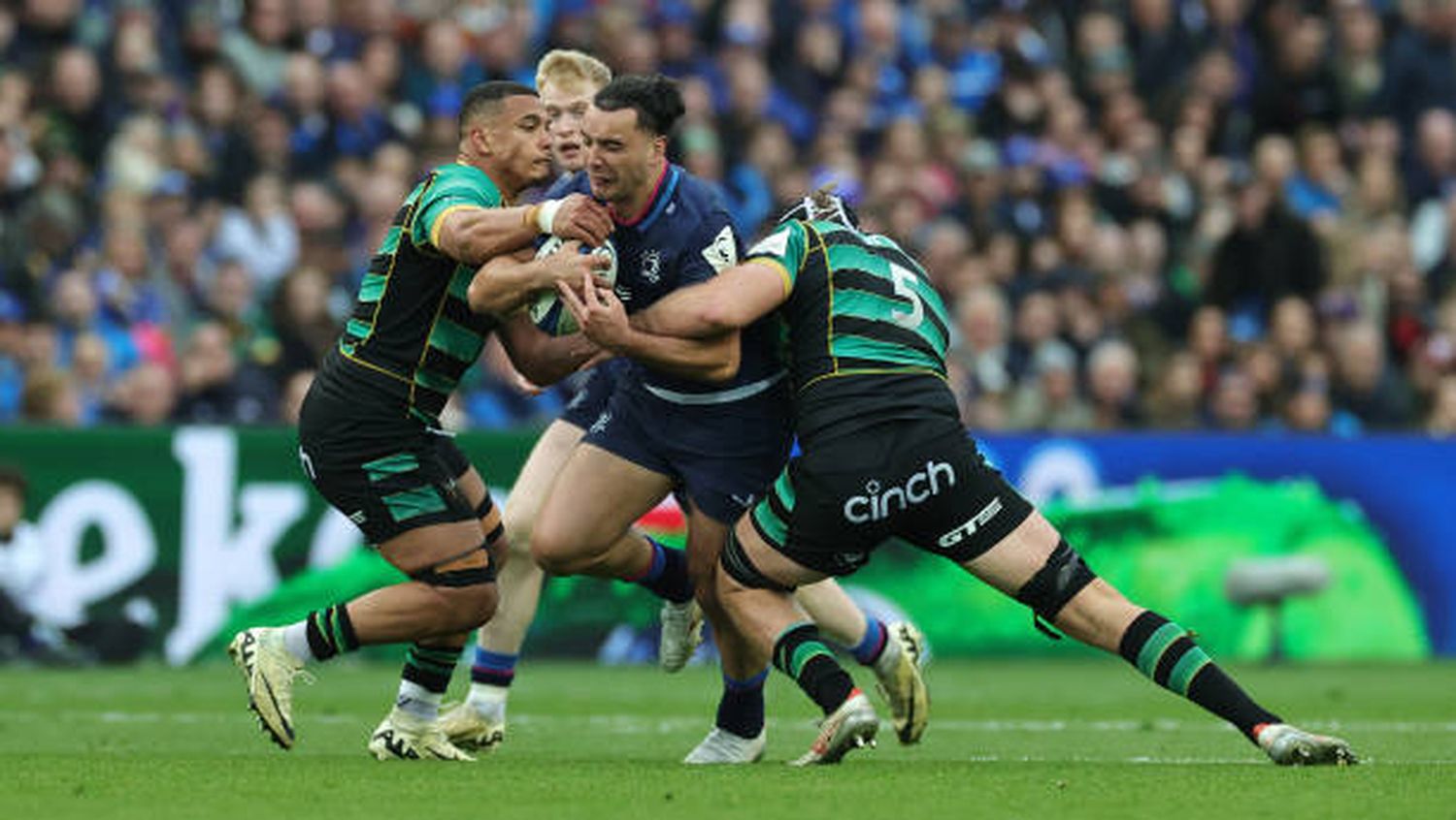 Leinster dejó en el camino a Northampton y es finalista
