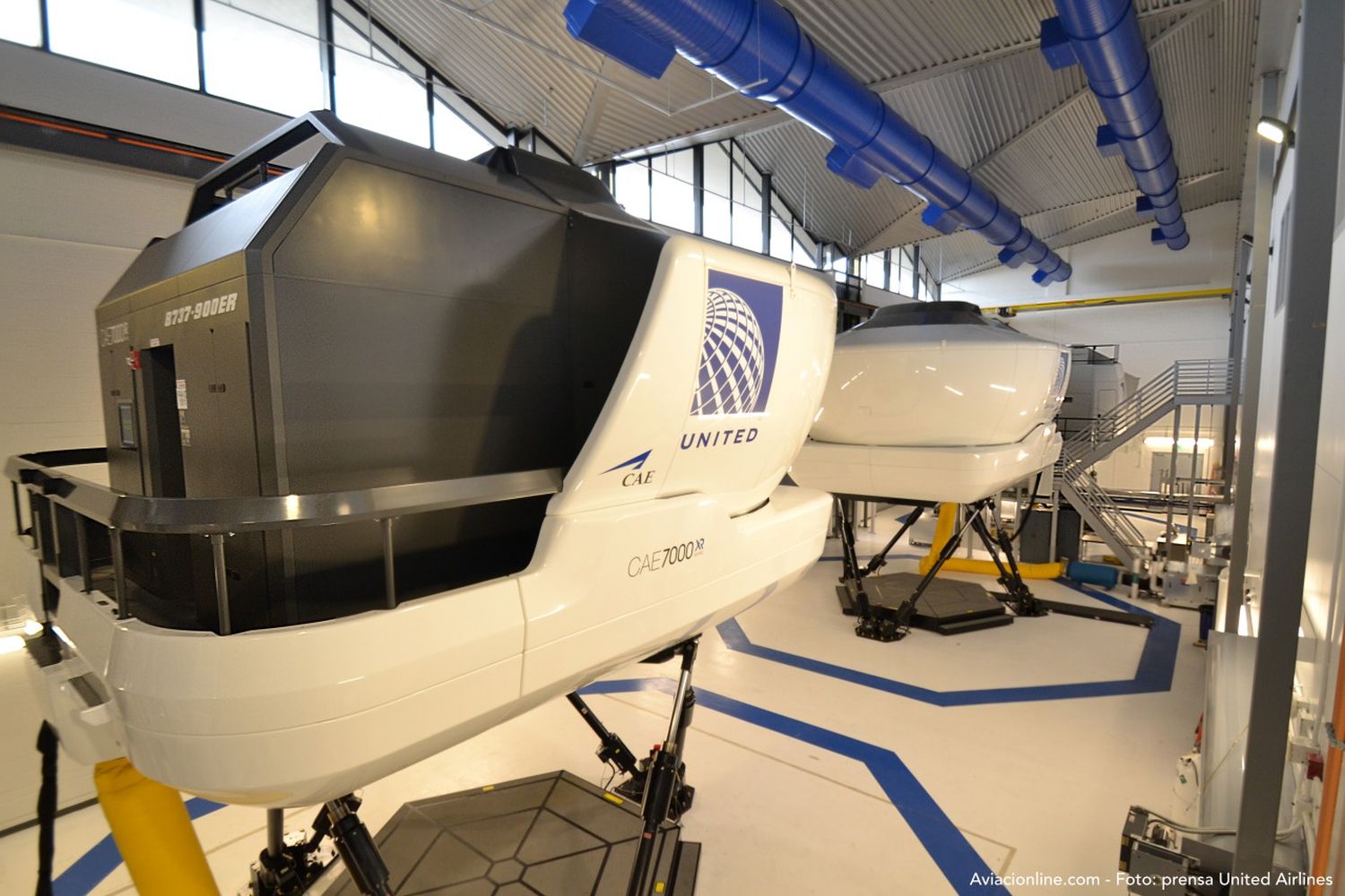 United inauguró el centro de entrenamiento de pilotos más grande del mundo