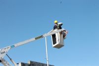 Completaron una nueva etapa del plan de recambio de luminarias