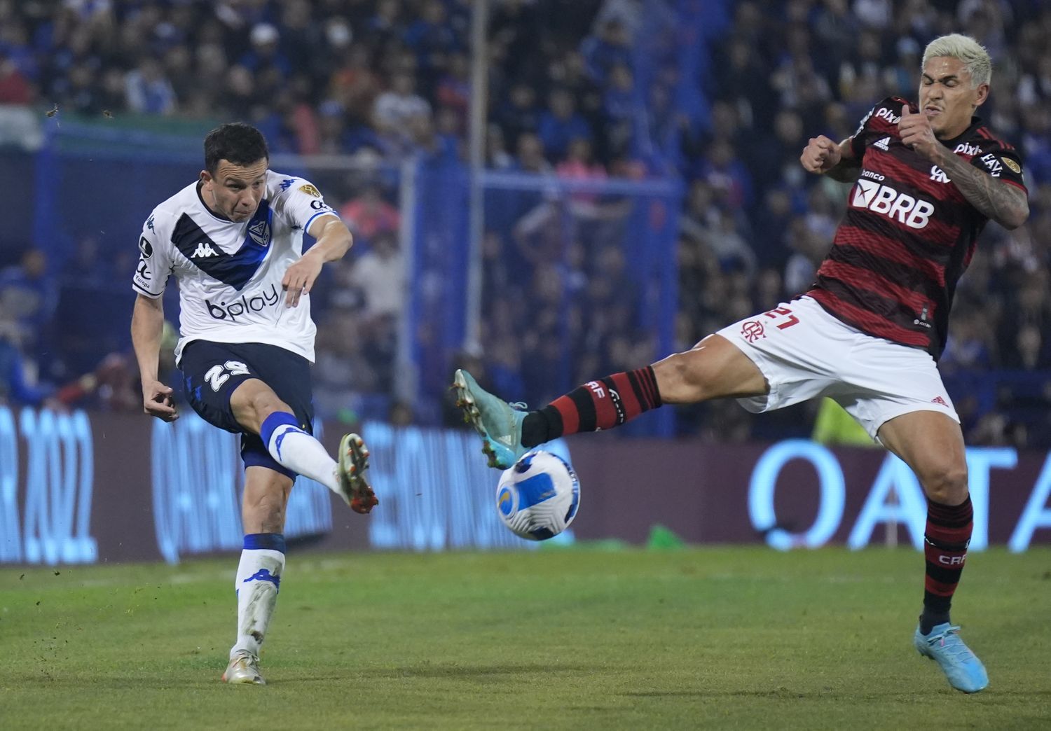 Vélez padeció una goleada ante un Flamengo intratable