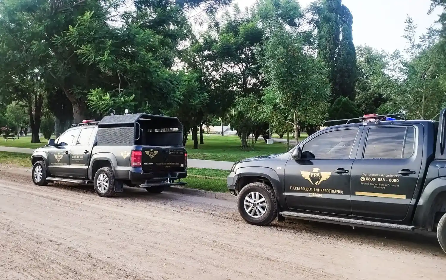 Los operativos se enmarcaron dentro del plan de lucha contra el narcotráfico