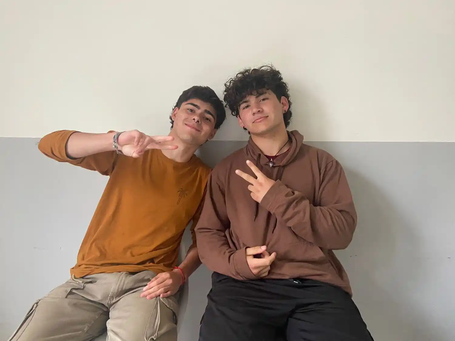 Ezequiel Felipuzzi y David Grossi, los dos egresados protagonistas de estas historias.