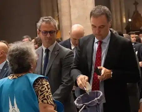 La misa en Luján por el papa Francisco.