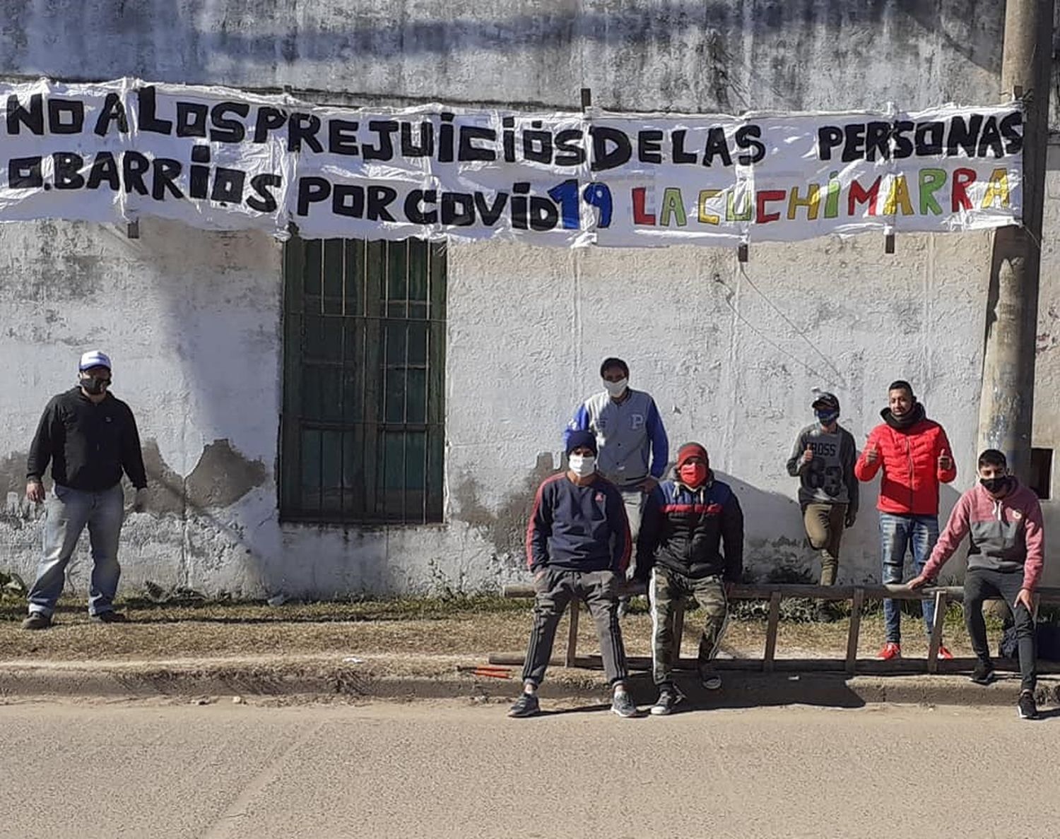 Vecinos de zona norte protestaron por quedar estigmatizados culpa de un audio falso