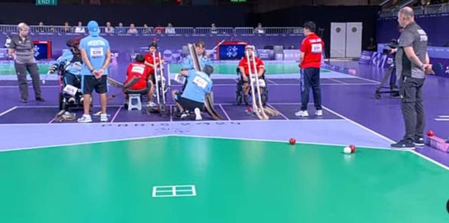 “Es muy hermoso lograr la primera medalla paralímpica en boccia para Argentina”, dijo Stefanía