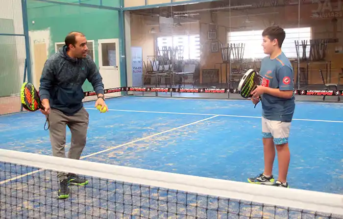 Reencuentro con el padel para los pibes con proyección