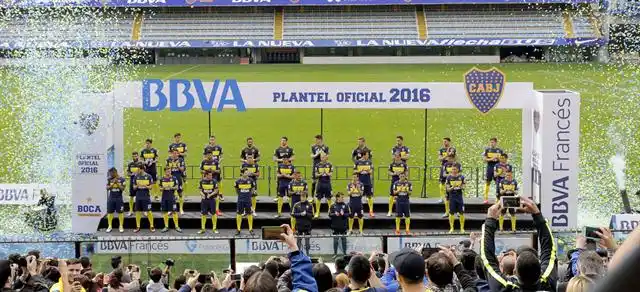 Boca presentó su plantel con Dalma Maradona como presentadora