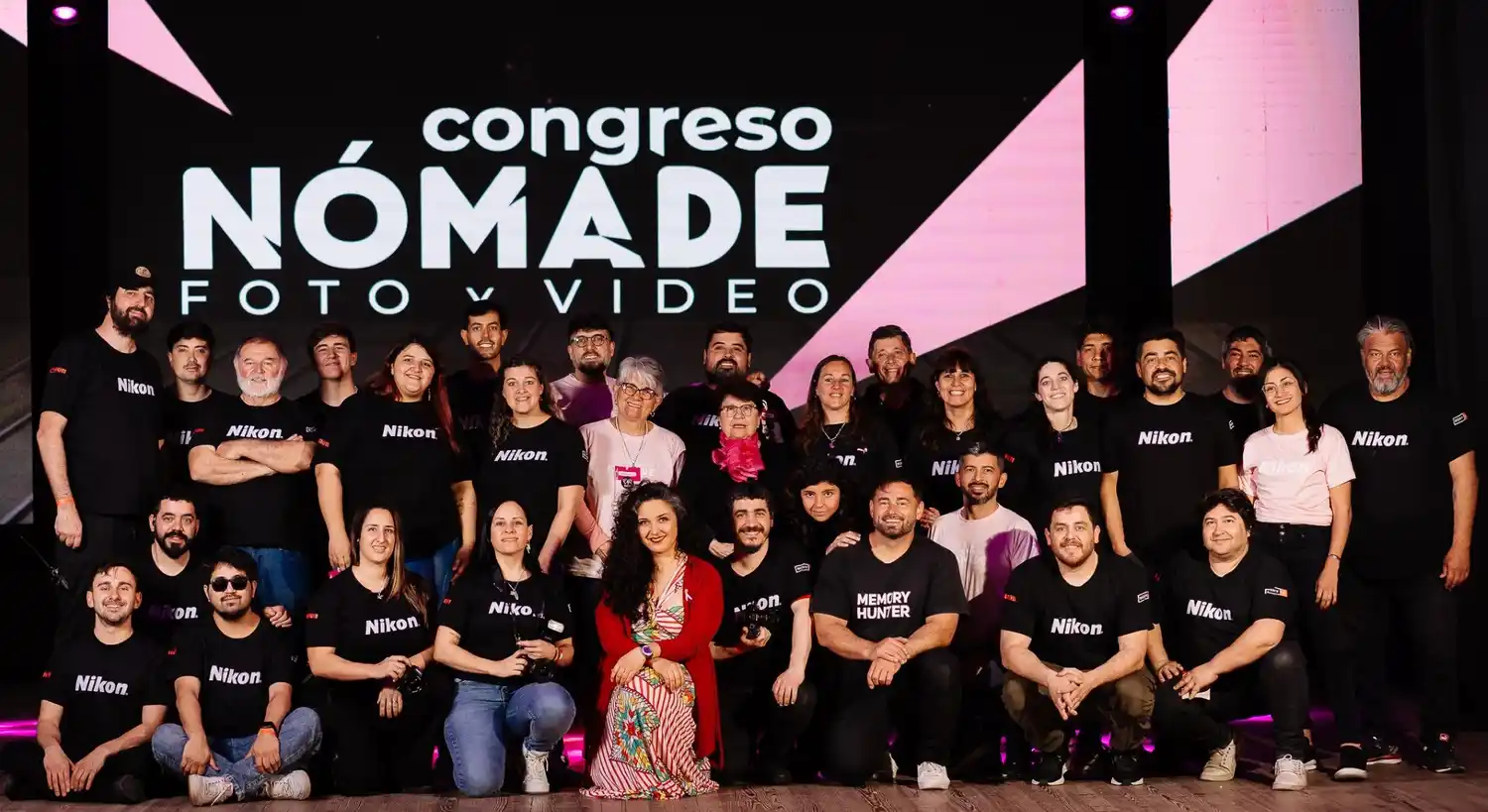 Parte de los asistentes al Congreso Nomade-