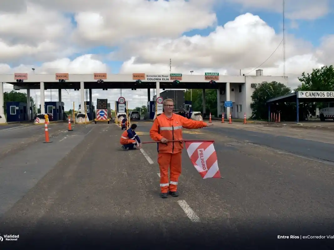 Refuerzan tareas de mantenimiento en el ex Corredor Vial 18
