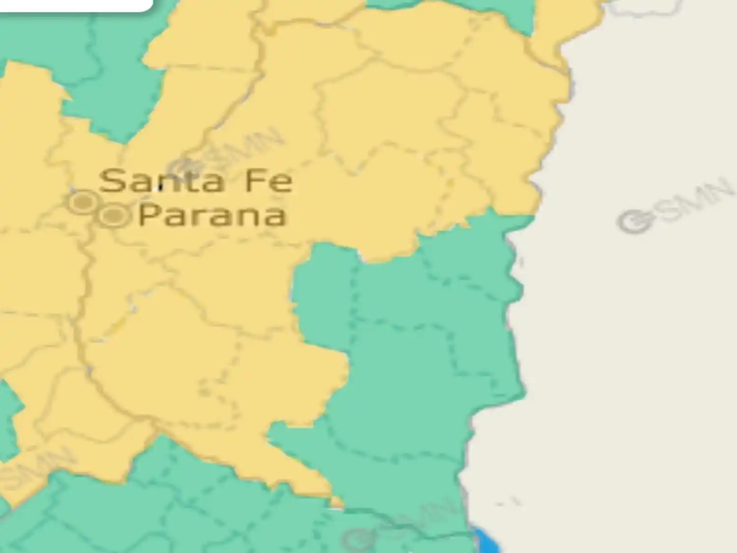Alerta meteorológica por tormentas fuertes para este martes