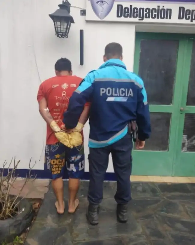 El detenido por el crimen de Milagros era trasladado a la unidad penitenciaria.