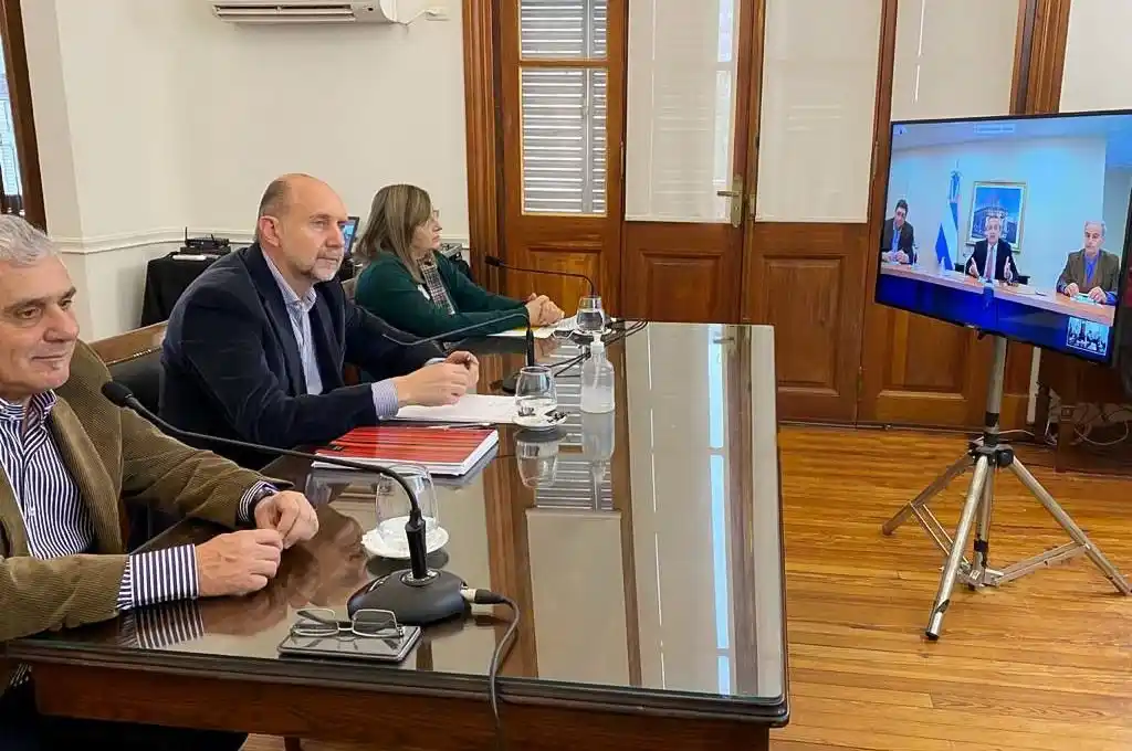 Perotti y el presidente analizaron la estrategia para el caso Vicentin