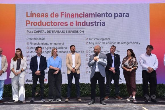 Expoagro: El gobernador Pullaro presentó en Expoagro cupos de financiamiento para activar la producción santafesina