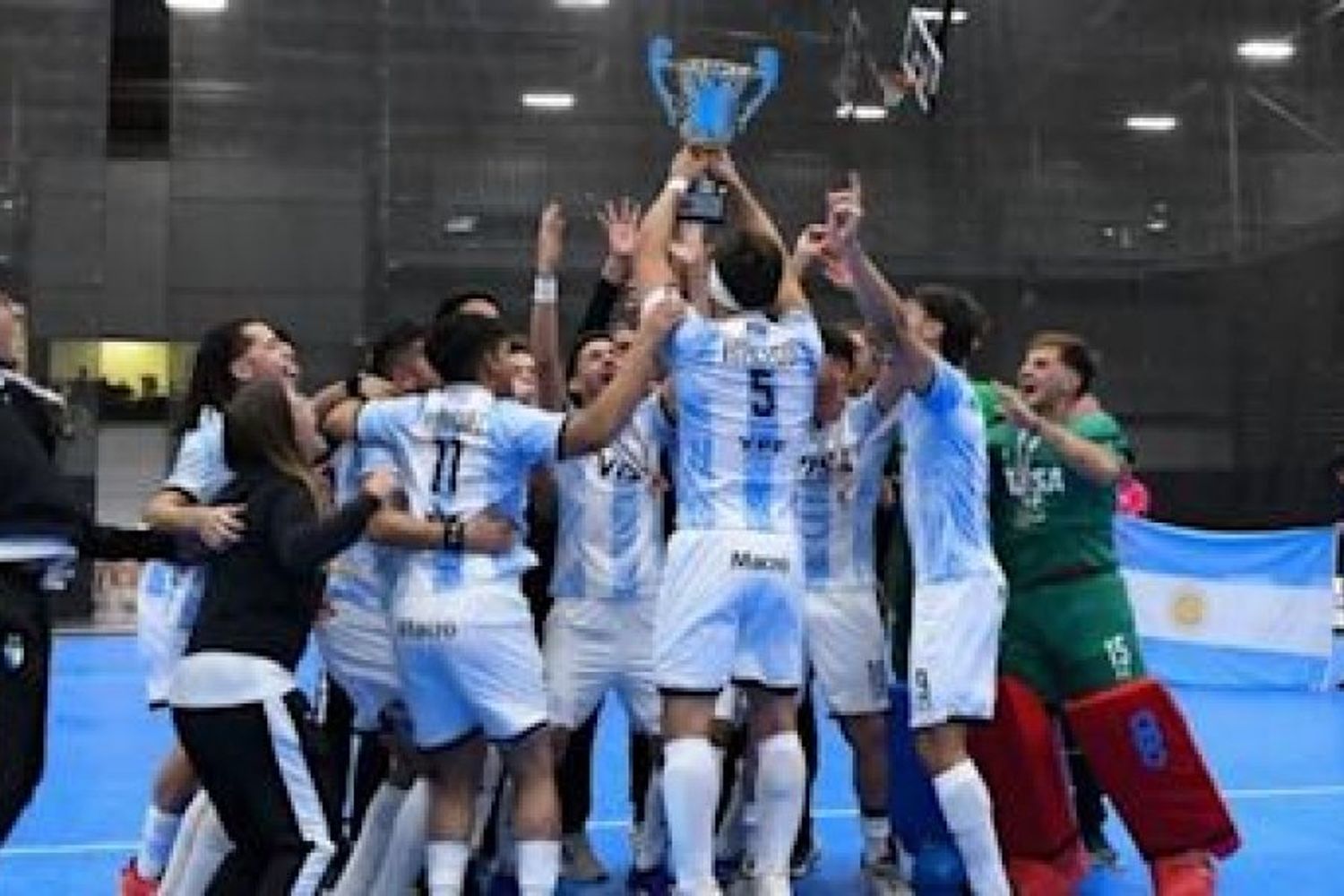 La Selección Argentina de Hockey se coronó bicampeona del Panamericano en Canadá