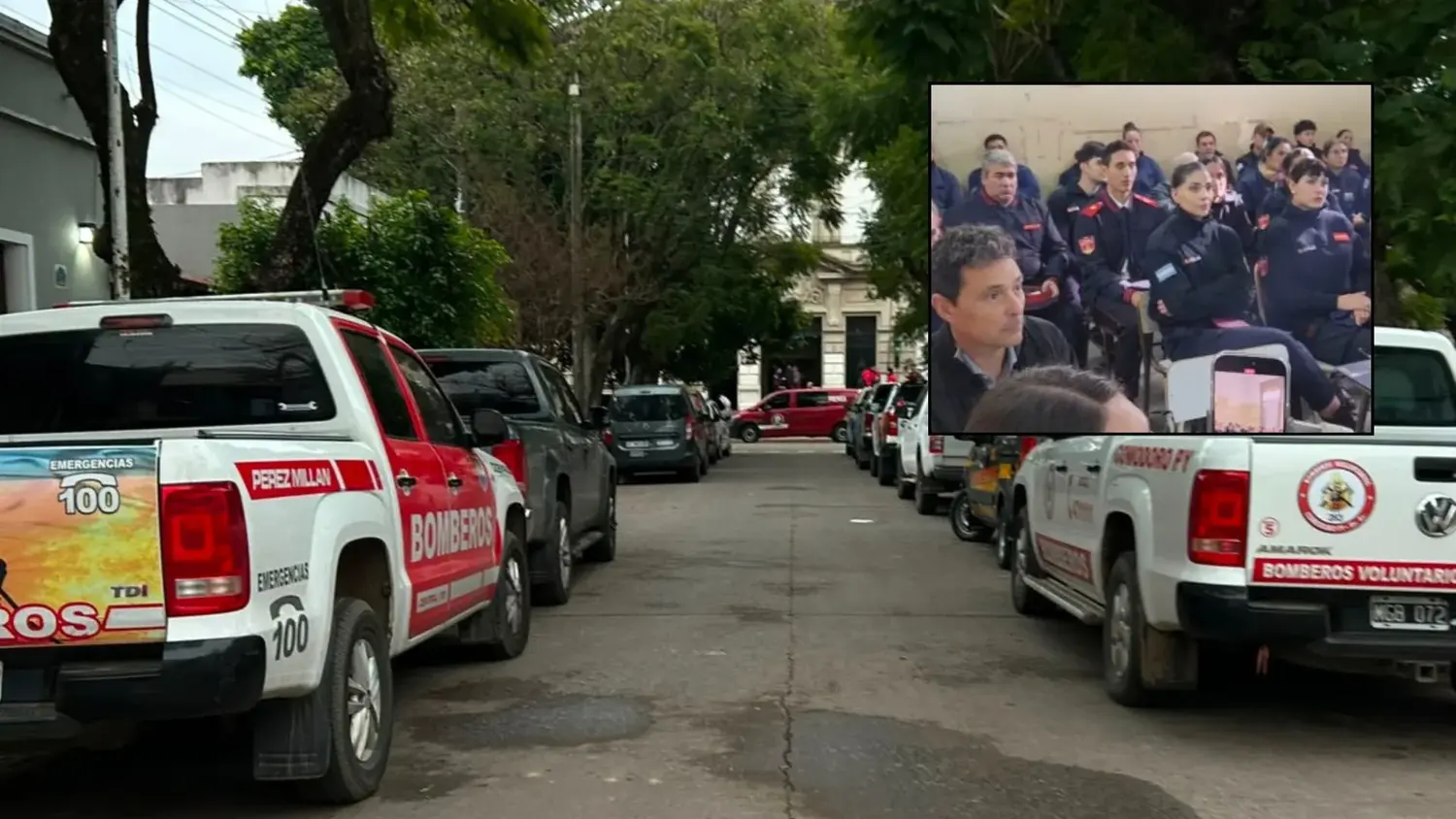 La Escuela Normal fue sede de la Segunda Reunión de la Federación de Asociaciones de Bomberos Voluntarios de la provincia de Buenos Aires.
