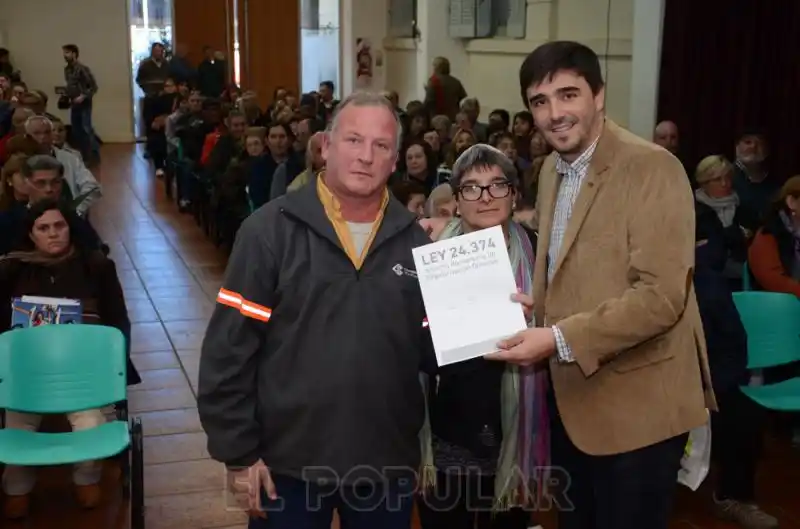 Entregaron 145 escrituras sociales en Olavarría