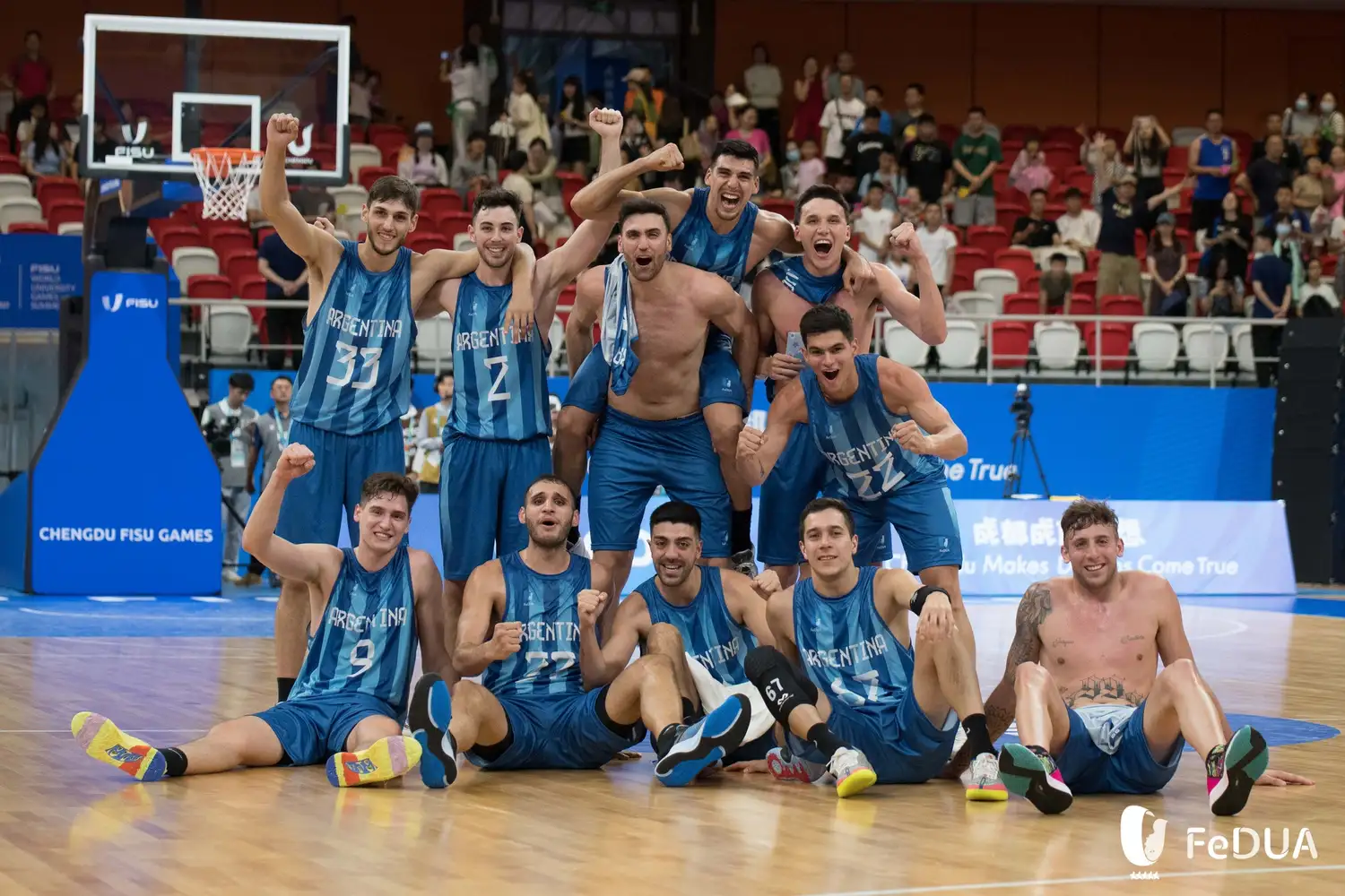 Argentina, con Matías Carneglia, está en las semifinales de los Juegos Mundiales