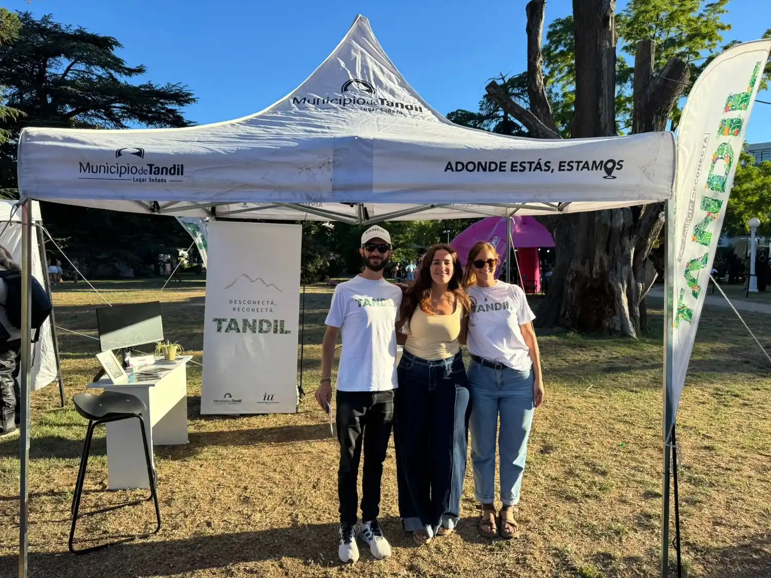 Tandil, presente en Barker y Balcarce.